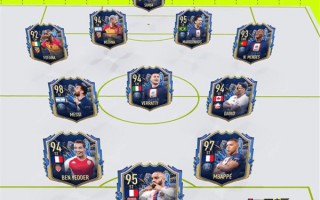 EA公布 FIFA23 法甲賽季最佳陣容