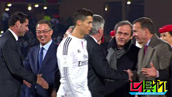 2014世俱杯：C羅無(wú)視普拉蒂尼？官方回應(yīng)：兩人早已致意-第1張圖片-世俱杯