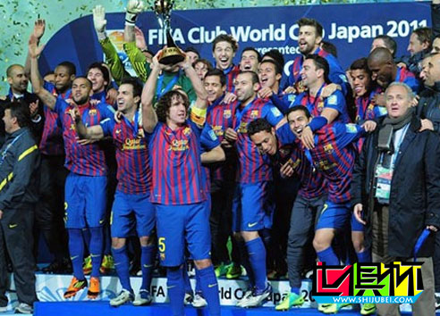 2011世俱杯-梅西2球哈維小法破門 巴薩4-0奪五冠王