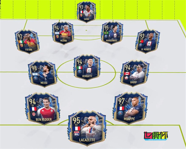 EA公布 FIFA23 法甲賽季最佳陣容-第1張圖片-世俱杯