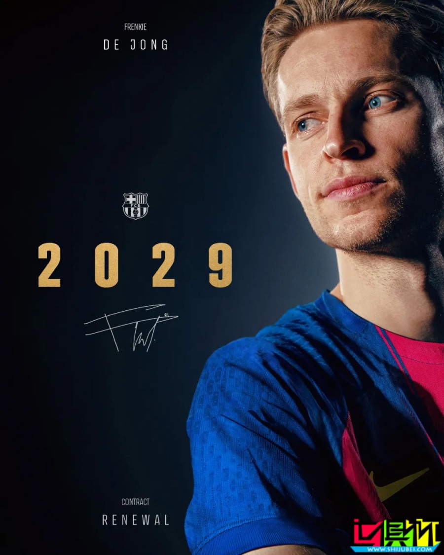 德容 與 巴薩 續約三年,堅持留隊終迎正果-第4張圖片-世俱杯 德容 與 巴薩 續約三年,堅持留隊終迎正果-第4張圖片-世俱杯